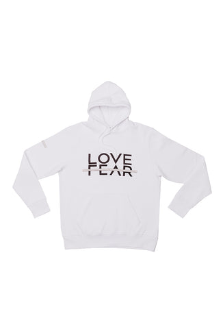 Love Over Fear Hoodie - White