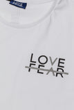 Love Over Fear T-shirt  - White